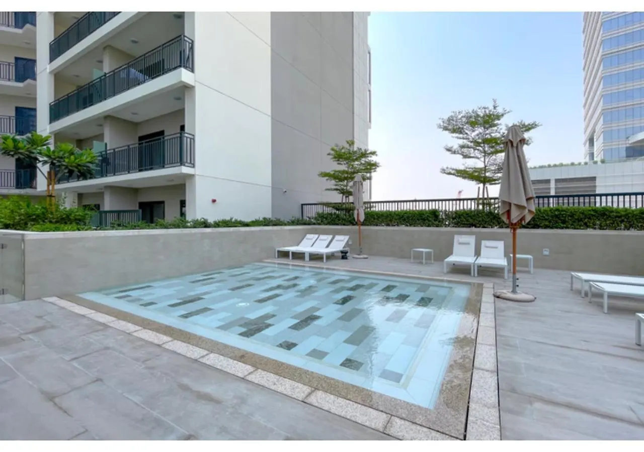 Apartamento Keyrock Living - Elegant City Escape At Zada Tower Dubai Emirados Árabes Unidos